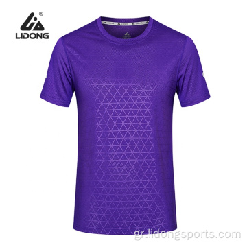 Guanghzou Sport Unisex Γρήγορη ξηρή μπλουζάκια